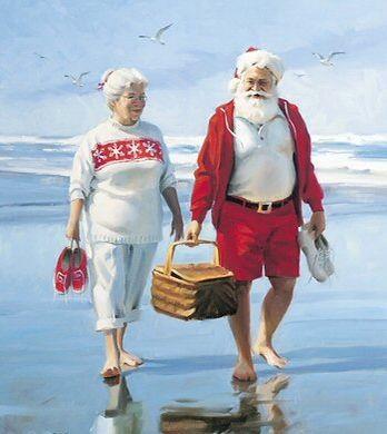 Santa and mrs on beach.jpg